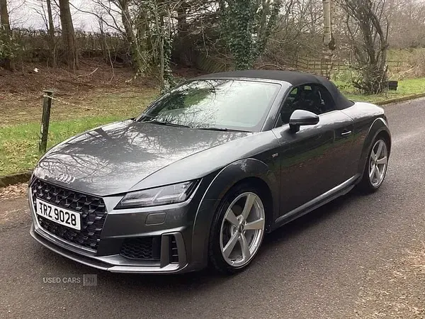 Used Audi TT S-Line 245 HP (180 kW) 2019 Grey Cabriolet