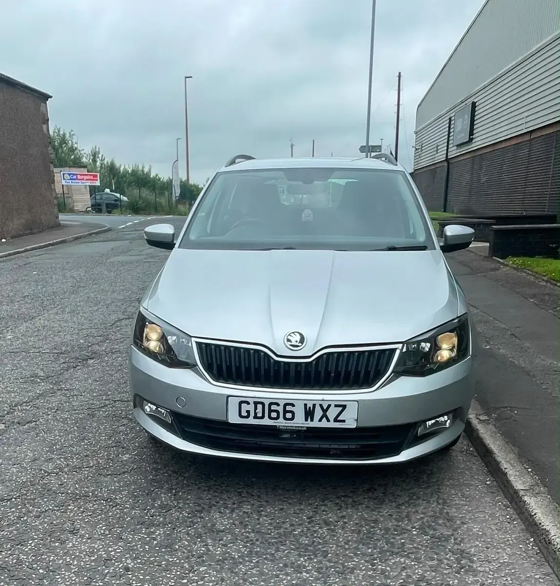 Used Skoda Fabia SE L 2017 Silver Estate