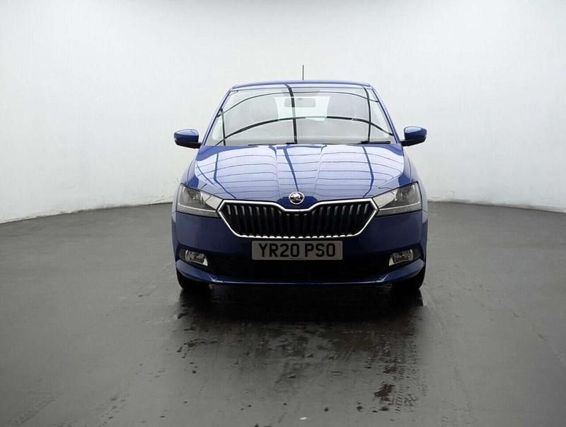 Used Skoda Fabia SE 60 HP (44 kW) 2020 Blue Hatchback