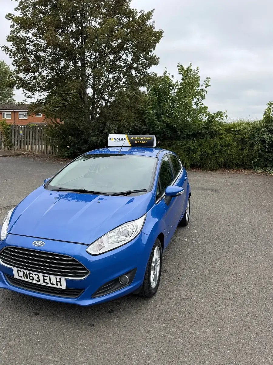 Used Ford Fiesta Zetec 2013 Blue Hatchback