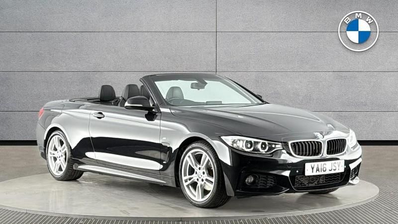 Black Used 2016 BMW 420 M Sport Cabriolet | £13,450 (Fair price) - Image 1/4