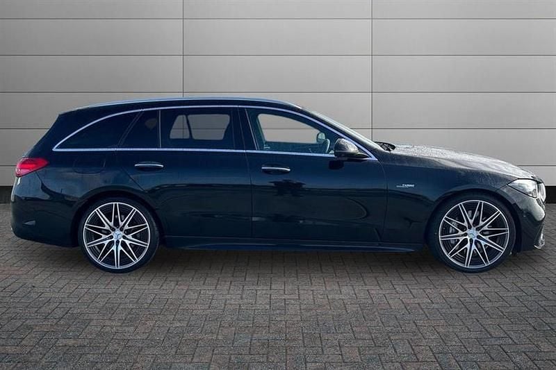Used Mercedes C43 AMG Premium Plus 408 HP (300 kW) 2023 Obsidian black Estate