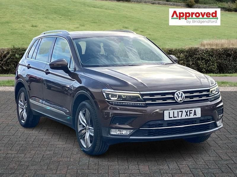 Used VW Tiguan SEL 180 HP (132 kW) 2017 Brown SUV