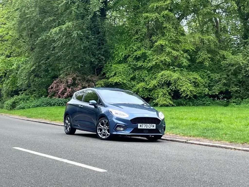 Używany Ford Fiesta ST-Line 2020 Niebieski Hatchback