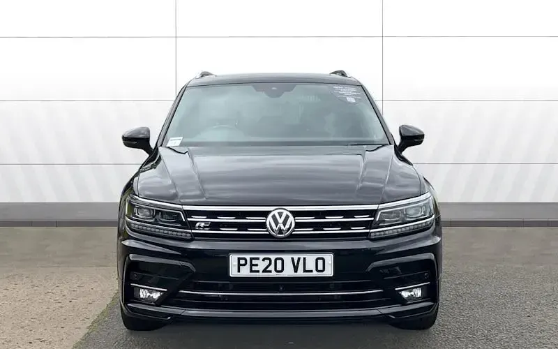 Used VW Tiguan R-line 150 HP (110 kW) 2020 Black SUV