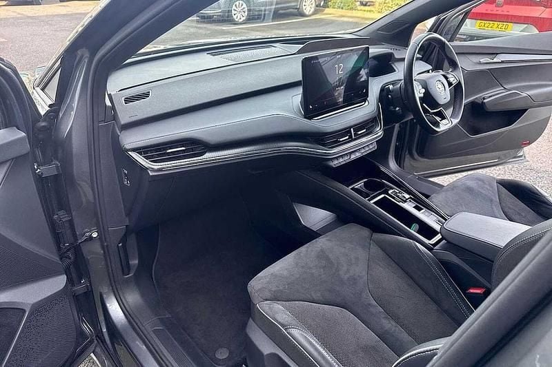 Used Skoda Enyaq iV SportLine 194 kW (265 HP) 2023 Graphite grey metallic SUV