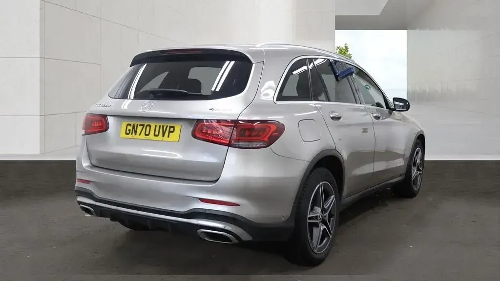 Used Mercedes GLC220 AMG line 194 HP (142 kW) 2020 Silver Estate