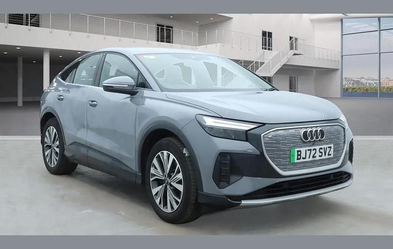 Grey Used 2022 Audi Q4 Sportback e-tron Sport SUV | £23,500 - Image 1/4