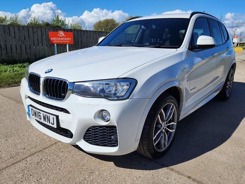 Begagnad BMW X3 M Sport 190 HK (139 kW) 2016 Vit SUV