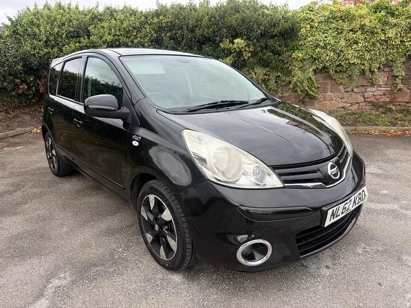 Black Used 2012 Nissan Note N-TEC MPV | £3,295 (Good price) - Image 1/4