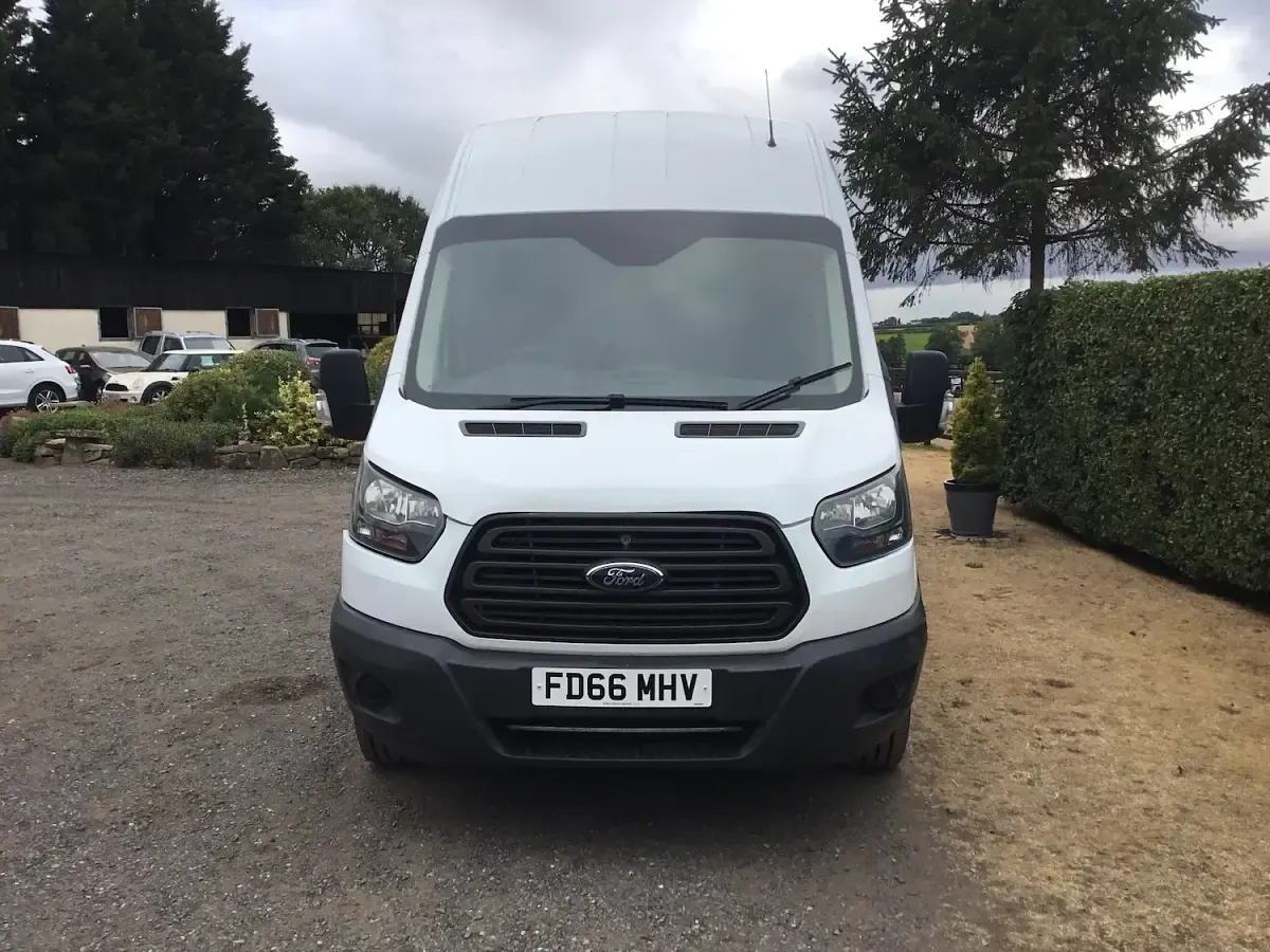 Used Ford Transit 130 HP (95 kW) 2016 White Van