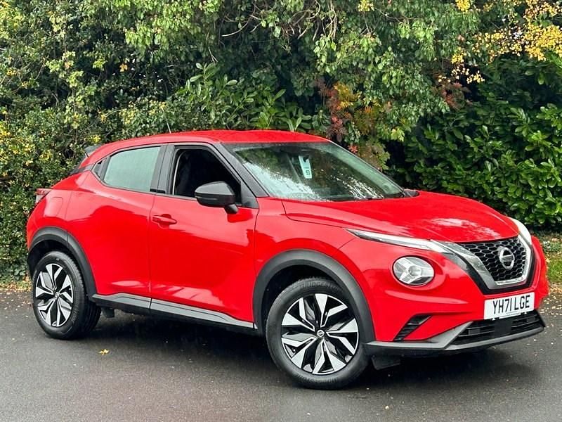 Red Used 2021 Nissan Juke Acenta SUV | £12,995 (Good price) - Image 1/4