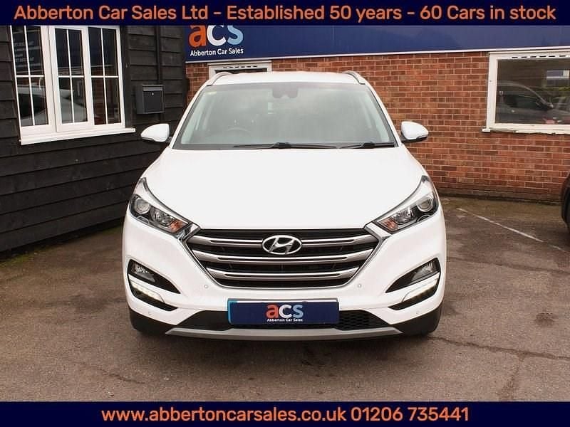 Used Hyundai Tucson Premium 2017 White SUV