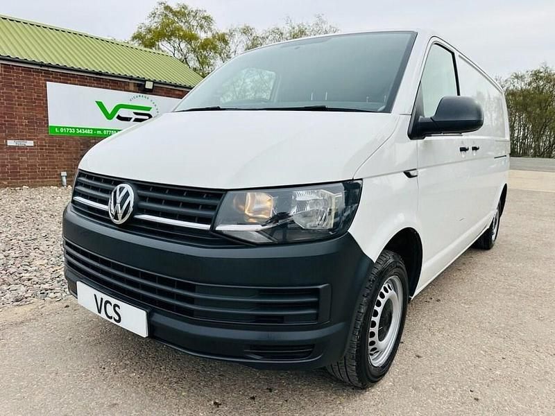 Begagnad VW Transporter Startline 2019 Vit Van