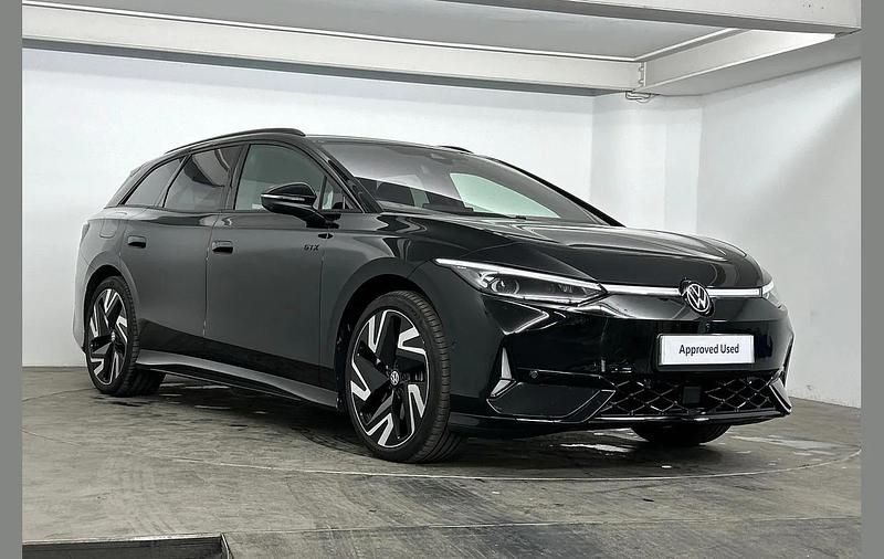 Black Used 2025 VW ID.7 GTX Sedan | £47,995 (Fair price) - Image 1/4
