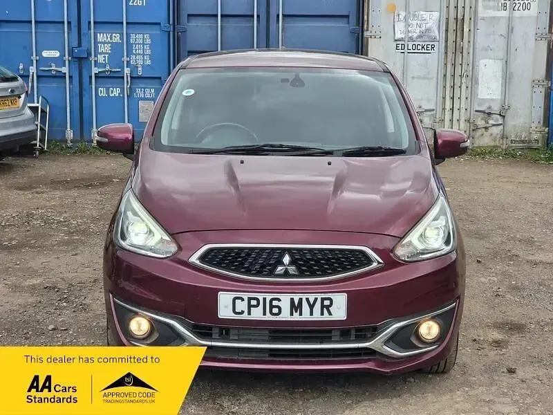 Used Mitsubishi Mirage 79 HP (58 kW) 2016 Mauve/purple Hatchback