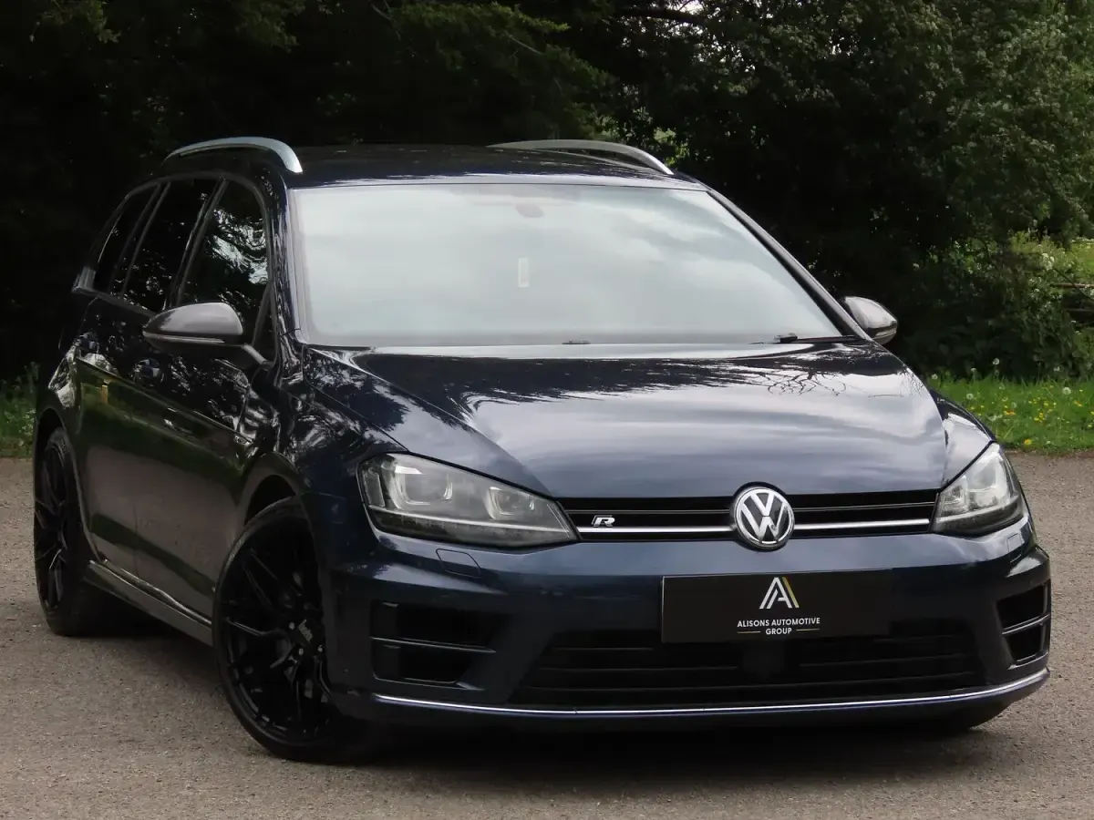 Used VW Golf VII R 2016 Blue Estate