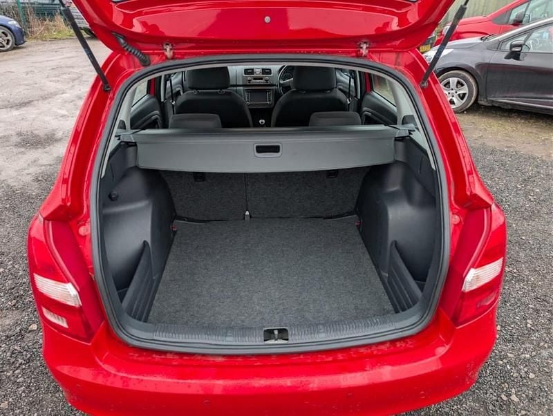 Used Skoda Fabia Elegance 2010 Red Estate