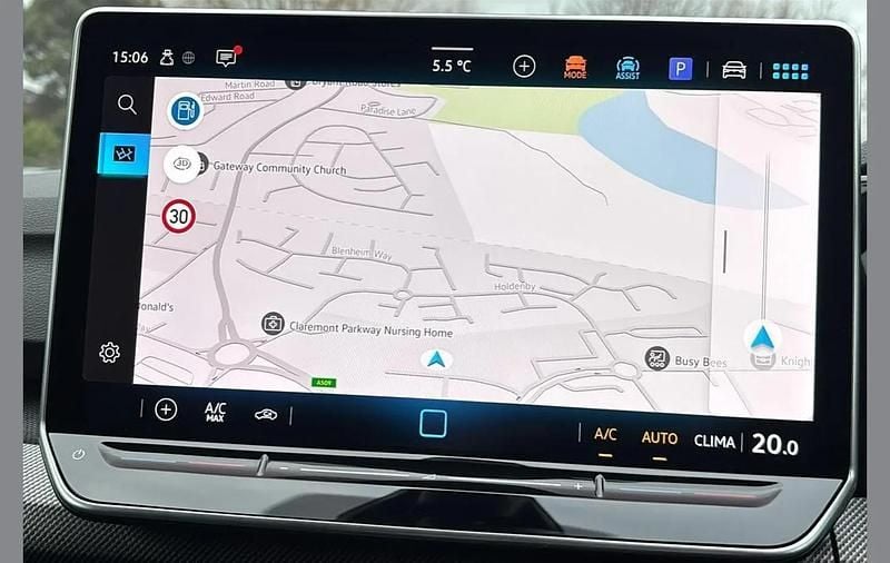 Used VW Golf VIII R-line 150 HP (110 kW) 2024 Black Hatchback