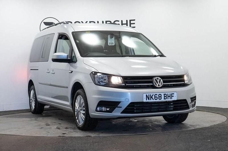 Silver Used 2018 VW Caddy Maxi Life S MPV | £14,750 (Good price) - Image 1/1
