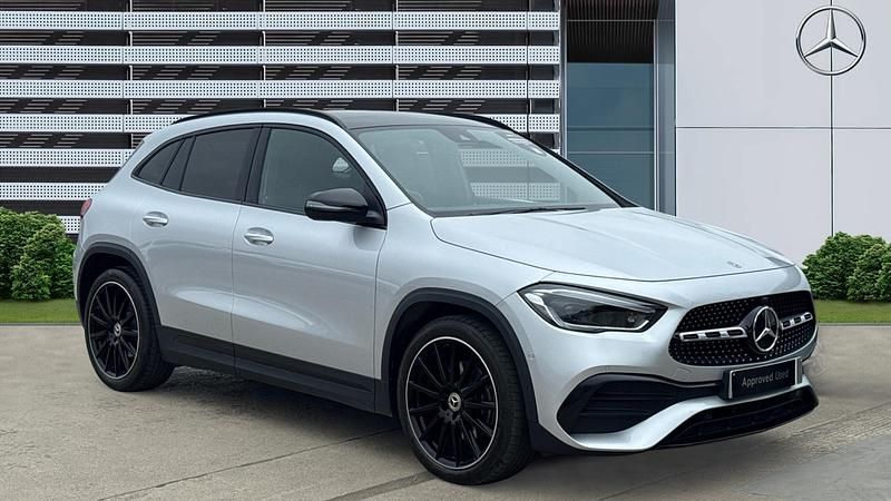 Used Mercedes GLA220 AMG line 190 HP (139 kW) 2022 Silver SUV
