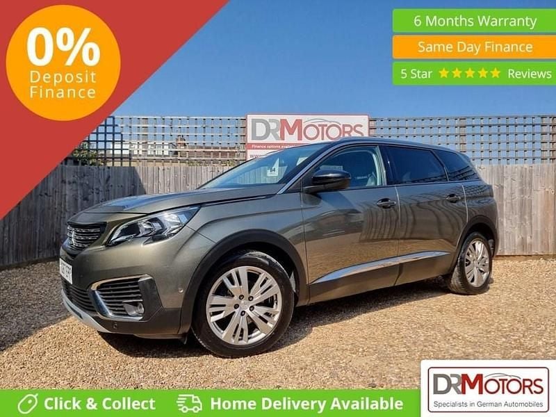 Grey Used 2017 Peugeot 5008 Allure MPV | £14,340 (Fair price) - Image 1/4