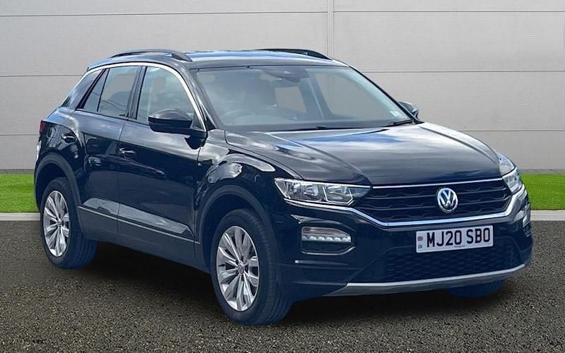 Used VW T-Roc SE 150 HP (110 kW) 2020 Black SUV