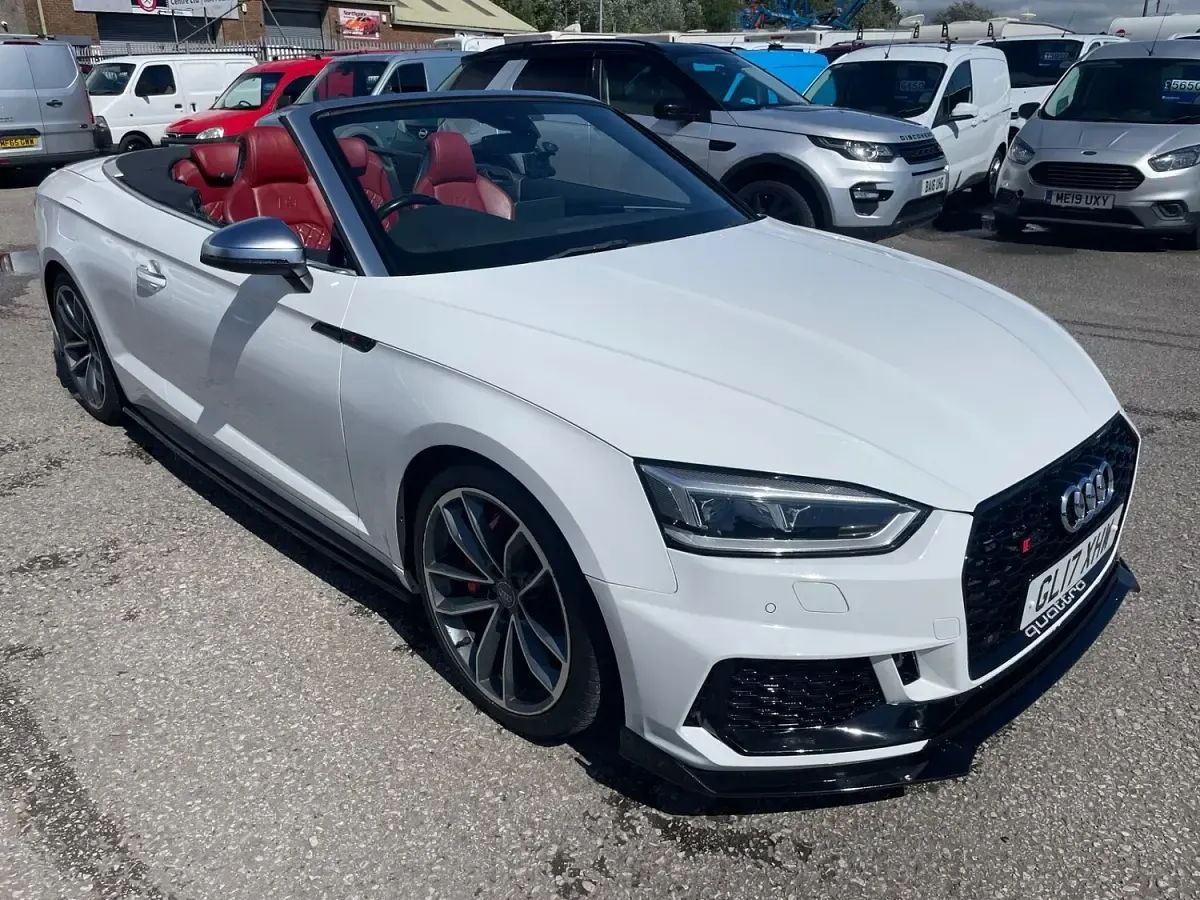 Used Audi A5 Cabriolet 272 HP (200 kW) 2017 White Cabriolet