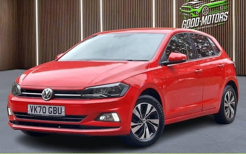 Red Used 2020 VW Polo Match Hatchback | £9,970 (Good price) - Image 1/3