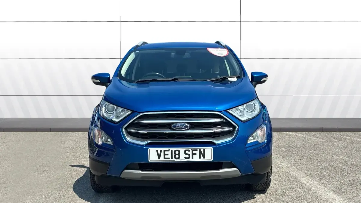 Used Ford Ecosport Titanium 125 HP (91 kW) 2018 Blue SUV