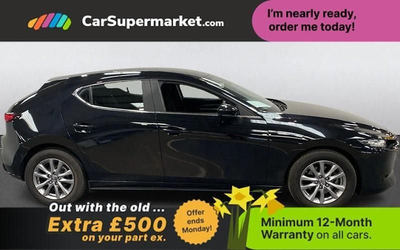 Used Mazda 3 122 HP (89 kW) 2022 Black Hatchback