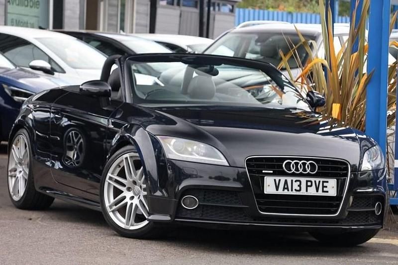 Black Used 2013 Audi TT Roadster S-Line Cabriolet | £6,991 (Good price) - Image 1/1