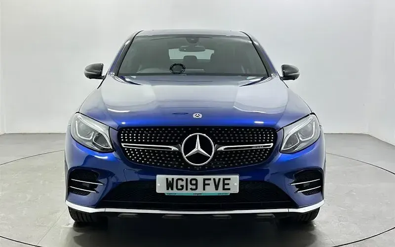 Used Mercedes GLC43 AMG Premium 367 HP (269 kW) 2019 Blue Coupe