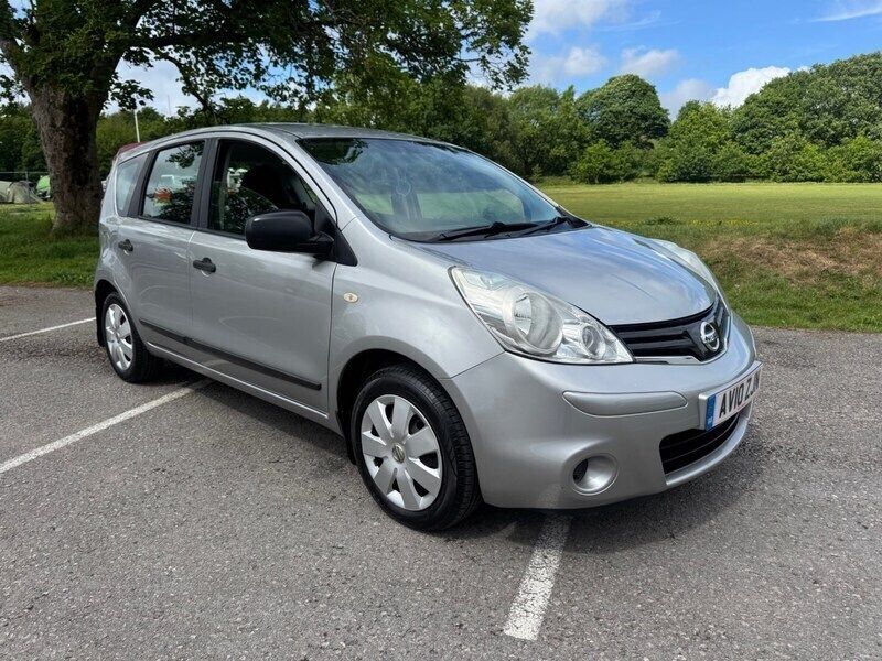 Silver Used 2010 Nissan Note Visia MPV | £4,495 (Expensive) - Image 1/4