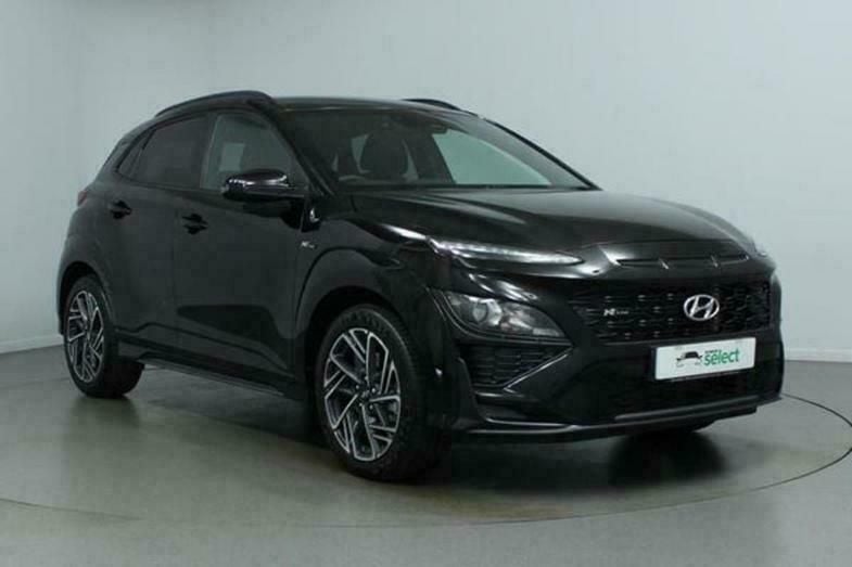 Used Hyundai Kona N Line 120 HP (88 kW) 2021 Black SUV