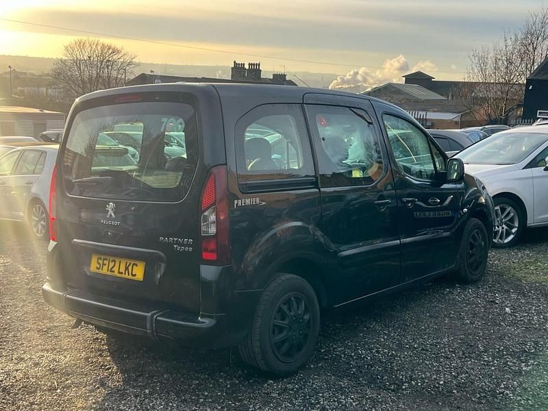 Used Peugeot Partner Tepee S 2012 Black MPV