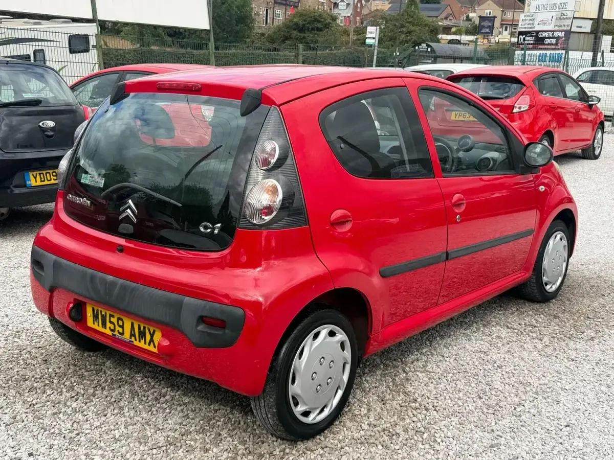 Used Citroën C1 VTR Sport 2009 Red Hatchback