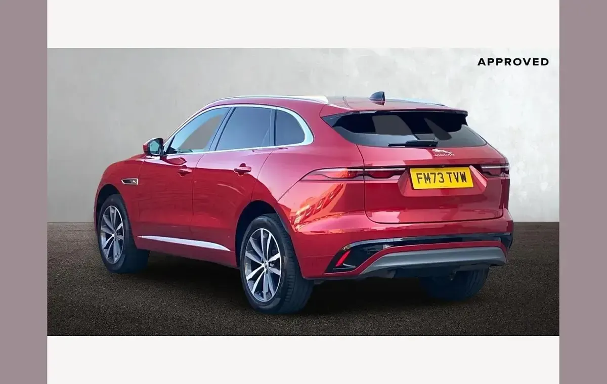 Used Jaguar F-Pace R-Dynamic 250 HP (183 kW) 2023 Red SUV