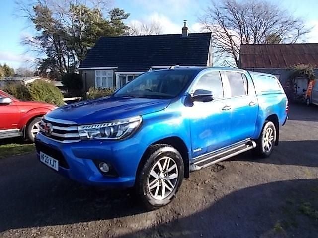 Usado Toyota HiLux 150 HP (110 kW) 2020 Azul Pickup