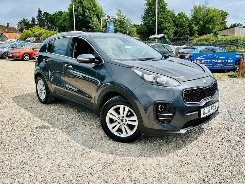 Silver Used 2016 Kia Sportage 2 SUV | £7,995 (Fair price) - Image 1/4