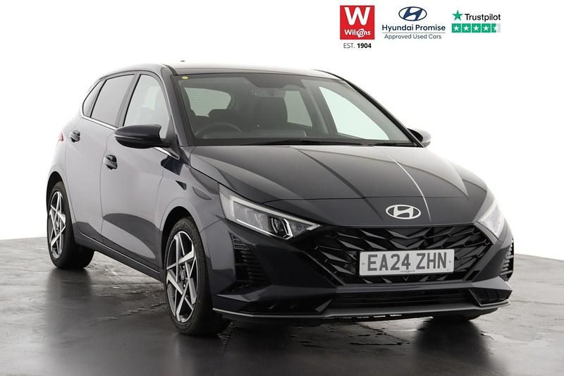 Grey Used 2024 Hyundai i20 Premium Hatchback | £17,599 (Fair price) - Image 1/3