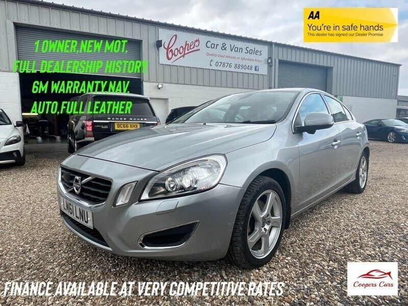 Silver Used 2011 Volvo S60 SE Lux Sedan | £7,495 (A bit pricey) - Image 1/4