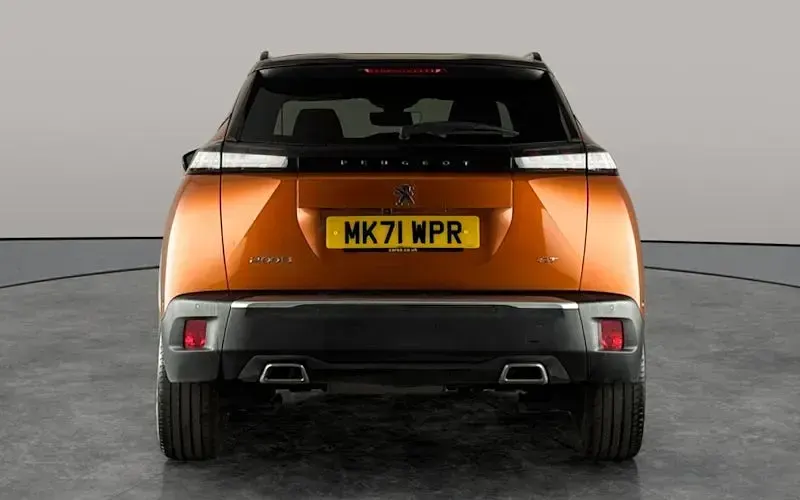Used Peugeot 2008 GTi 131 HP (96 kW) 2021 Orange SUV