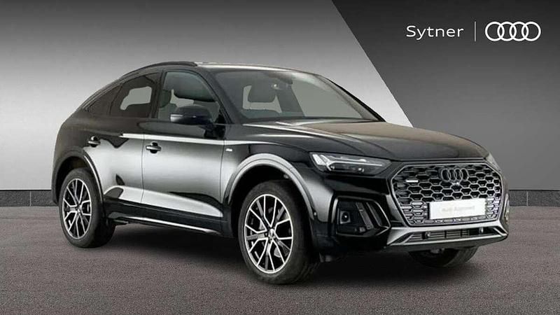 Black Used 2023 Audi Q5 Sportback Black Edition SUV | £40,000 (Good price) - Image 1/4