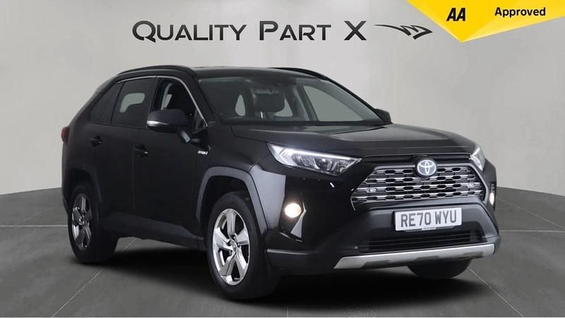 Black Used 2020 Toyota RAV4 Hybrid Design SUV | £18,670 (Good price) - Image 1/4
