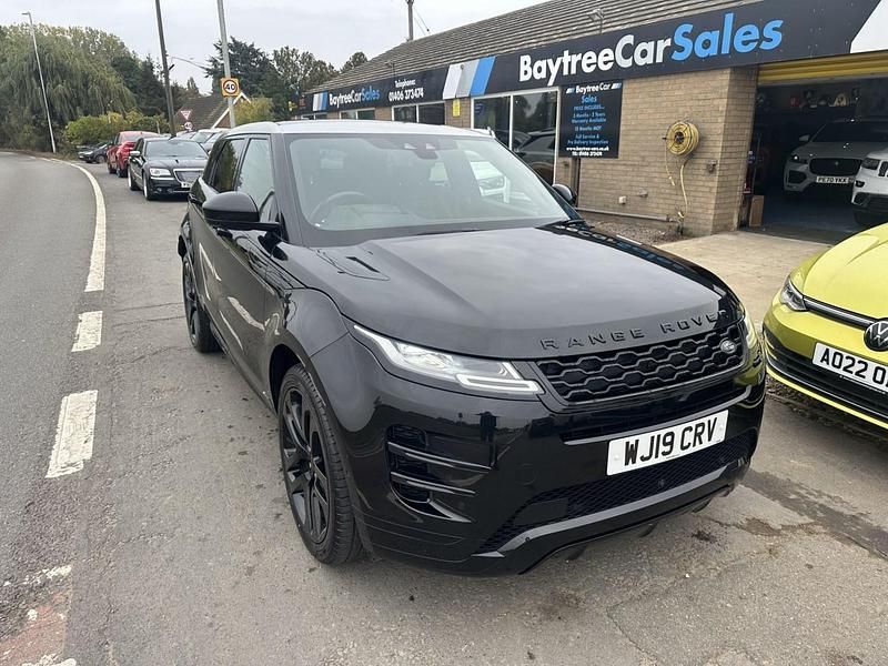 Used Land Rover Range Rover evoque R-Dynamic 2019 Black SUV
