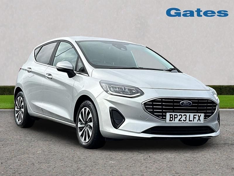 Used Ford Fiesta Titanium 125 HP (91 kW) 2023 Silver Hatchback