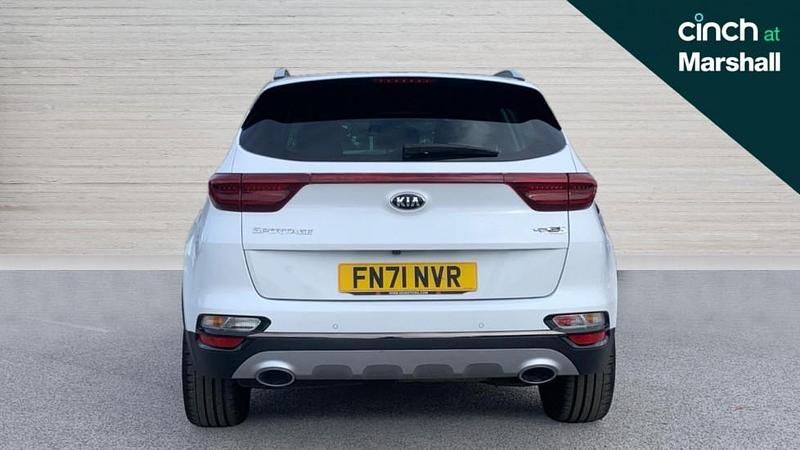 Used Kia Sportage GT-Line S 134 HP (98 kW) 2021 White SUV