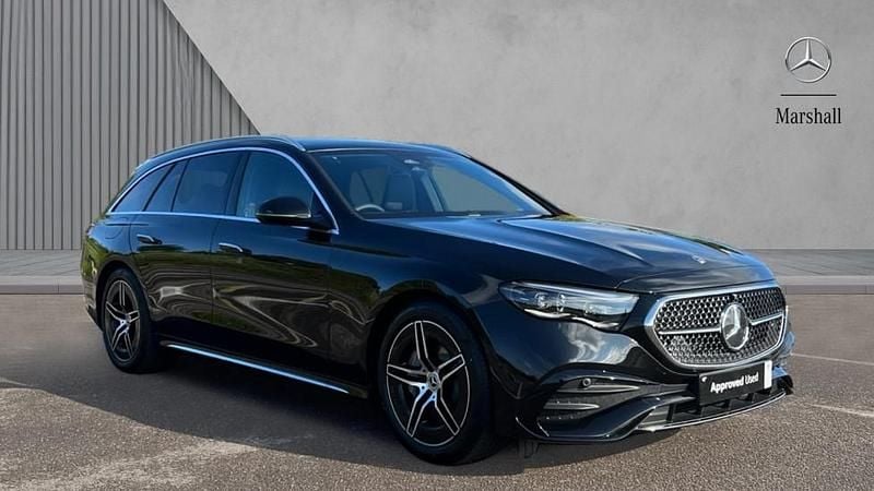 Black Used 2025 Mercedes E300 AMG Line Premium Estate | £52,980 (Good price) - Image 1/4