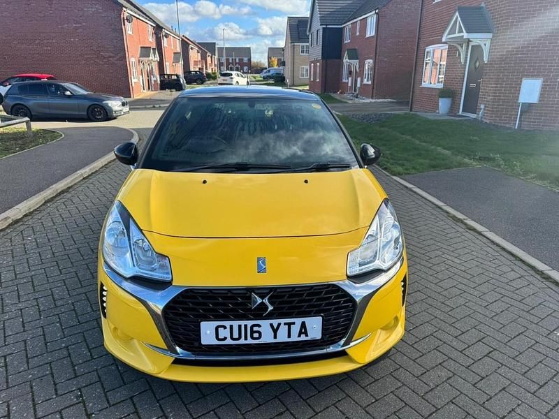 Used DS Automobiles DS3 Chic 2016 Yellow Hatchback